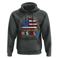 Dont Know How To Act My Age Hoodie Vintage Funny Old Man Saying American Flag - Wonder Print Shop