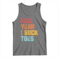 Funny Inappropriate Embarrassing Tank Top Funny Foot Fetish Sucking Toes Cringe Offensive Humor - Wonder Print Shop