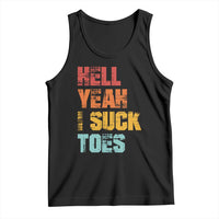 Funny Inappropriate Embarrassing Tank Top Funny Foot Fetish Sucking Toes Cringe Offensive Humor - Wonder Print Shop