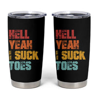 Funny Inappropriate Embarrassing Tumbler Cup Funny Foot Fetish Sucking Toes Cringe Offensive Humor - Wonder Print Shop