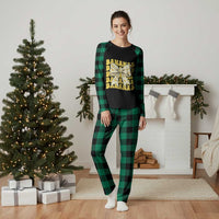 Bananas Coquette Bow Plaid Pajama Set Retro Banana Lovers Women Girls Kids