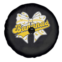 Bananas Coquette Bow Spare Tire Cover Retro Throwback Popular Fruit Humor Banana Classic