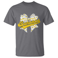 Bananas Coquette Bow T Shirt Retro Throwback Popular Fruit Humor Banana Classic