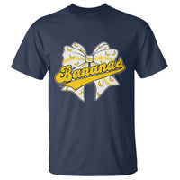 Bananas Coquette Bow T Shirt Retro Throwback Popular Fruit Humor Banana Classic