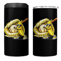 Baseball Banana 4 in 1 Can Cooler Tumbler Funny Baseball Glove Drip Kids Youth Boys Girls