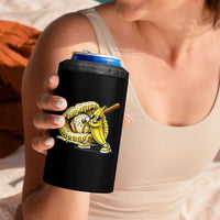 Baseball Banana 4 in 1 Can Cooler Tumbler Funny Baseball Glove Drip Kids Youth Boys Girls