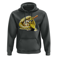 Baseball Banana Hoodie Funny Baseball Glove Drip Kids Youth Boys Girls