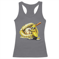 Baseball Banana Racerback Tank Top Funny Baseball Glove Drip Kids Youth Boys Girls