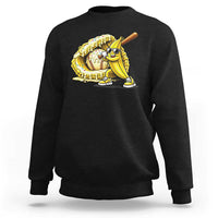Baseball Banana Sweatshirt Funny Baseball Glove Drip Kids Youth Boys Girls