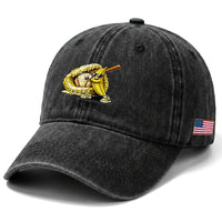 Baseball Banana Washed Cotton Baseball Cap Funny Baseball Glove Drip Kids Youth Boys Girls