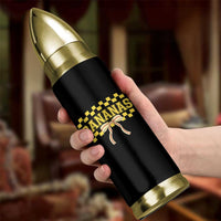 Bananas Coquette Bow Checkered Bullet Tumbler Women Girls Kids