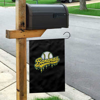 Funny Banana Baseball Garden Flag Sports Team Baseball Drip Ice Cream Style