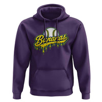 Funny Banana Baseball Hoodie Sports Team Baseball Drip Ice Cream Style