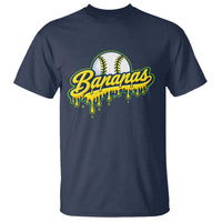 Funny Banana Baseball T Shirt Sports Team Baseball Drip Ice Cream Style