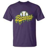 Funny Banana Baseball T Shirt Sports Team Baseball Drip Ice Cream Style