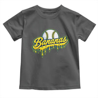 Funny Banana Baseball Toddler T Shirt Sports Team Baseball Drip Ice Cream Style