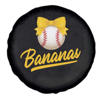 Bananas Coquette Bow Spare Tire Cover Banana Retro Popular Fruit Humor Cute Girls Kids