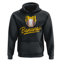 Bananas Coquette Bow Hoodie Banana Retro Popular Fruit Humor Cute Girls Kids