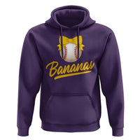 Bananas Coquette Bow Hoodie Banana Retro Popular Fruit Humor Cute Girls Kids