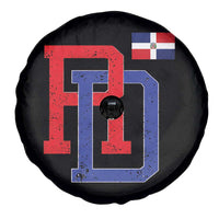 Dominican Republic Spare Tire Cover Distressed RD Flag Dominican Pride