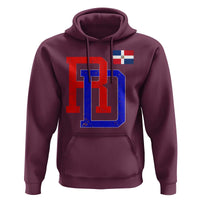 Dominican Republic Hoodie Distressed RD Flag Dominican Pride