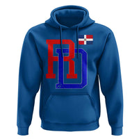 Dominican Republic Hoodie Distressed RD Flag Dominican Pride