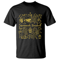 Bananas Baseball T Shirt Cute Trendy Banana Baseball Game Day Doodle