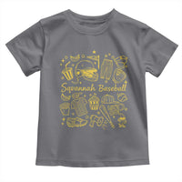 Bananas Baseball Toddler T Shirt Cute Trendy Banana Baseball Game Day Doodle