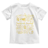 Bananas Baseball Toddler T Shirt Cute Trendy Banana Baseball Game Day Doodle