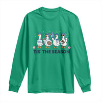 Baseball Silly Goose Long Sleeve Shirt Funny Tis The Season Baseball Mom
