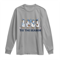Baseball Silly Goose Long Sleeve Shirt Funny Tis The Season Baseball Mom