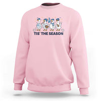 Baseball Silly Goose Sweatshirt Funny Tis The Season Baseball Mom