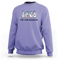 Baseball Silly Goose Sweatshirt Funny Tis The Season Baseball Mom
