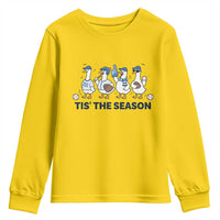 Baseball Silly Goose Youth Sweatshirt Funny Tis The Season Baseball Mom