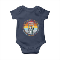 Statue of Liberty Hands Off Protest Baby Onesie Resist Resistance