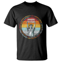 Statue of Liberty Hands Off Protest T Shirt Resist Resistance