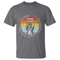 Statue of Liberty Hands Off Protest T Shirt Resist Resistance