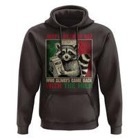 Fathers Day Mexican Dad Hoodie A Dad Who Always Came Back With The Milk Mexico Flag
