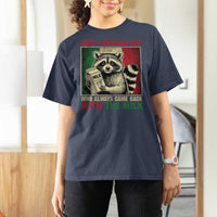 Fathers Day Mexican Dad T Shirt For Women A Dad Who Always Came Back With The Milk Mexico Flag
