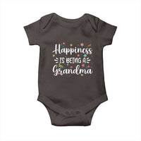 New Grandma Baby Onesie Happiness is Being a Grandma Grandmother