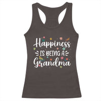 New Grandma Racerback Tank Top Happiness is Being a Grandma Grandmother