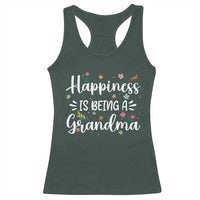 New Grandma Racerback Tank Top Happiness is Being a Grandma Grandmother