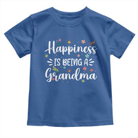 New Grandma Toddler T Shirt Happiness is Being a Grandma Grandmother