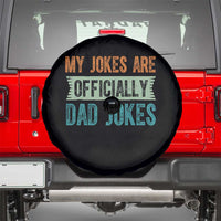 My Jokes Are Officially Dad Jokes Spare Tire Cover Funny New Dad First Fathers Day