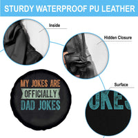 My Jokes Are Officially Dad Jokes Spare Tire Cover Funny New Dad First Fathers Day