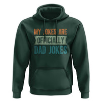 My Jokes Are Officially Dad Jokes Hoodie Funny New Dad First Fathers Day
