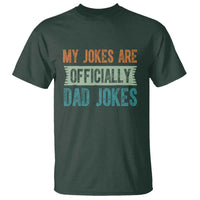 My Jokes Are Officially Dad Jokes T Shirt Funny New Dad First Fathers Day