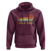 Funny Dad Jokes In A Dad-a-base Hoodie Retro Vintage Fathers Day