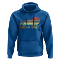 Funny Dad Jokes In A Dad-a-base Hoodie Retro Vintage Fathers Day