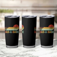 Funny Dad Jokes In A Dad-a-base Tumbler Cup Retro Vintage Fathers Day